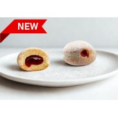 Mini gogoasa berlineza cu fructe de padure